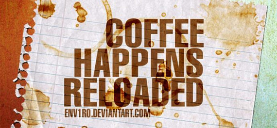 15 Brushes "coffee happens reloaded"