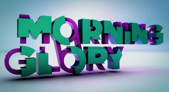 Font "Morning glory"