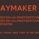 Fonts "Haymaker"