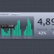 PSD "Analytics Widget"