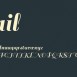 Fonts "Sail"