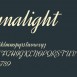 Fonts "Dynalight"